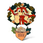 DLR Happy Thanksgiving 2002 Chip n' Dale Dangle Pin