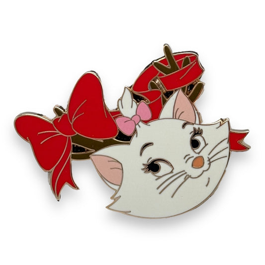 DSSH Holiday Antlers Red Bows Marie Pin