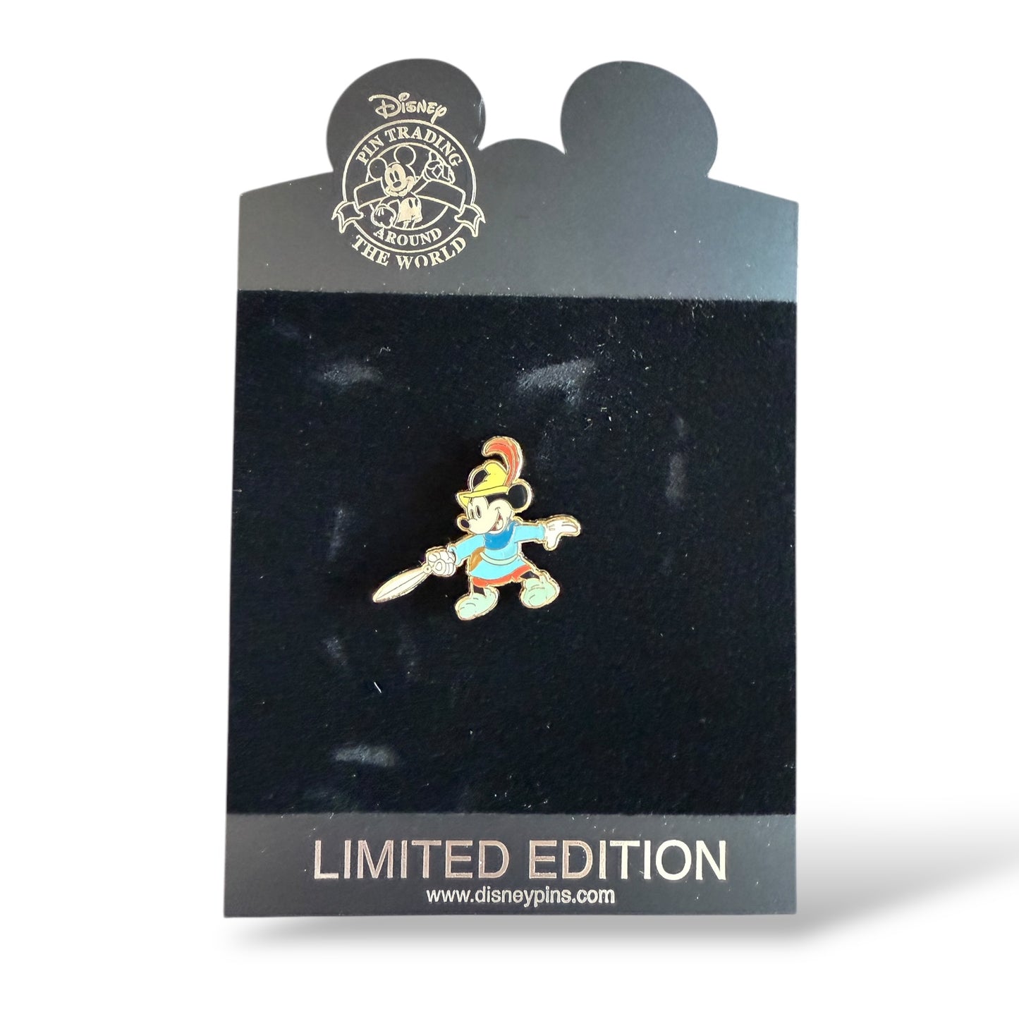 Disney Shopping Heroes With Swords Mickey Brave Little Tailor Pin