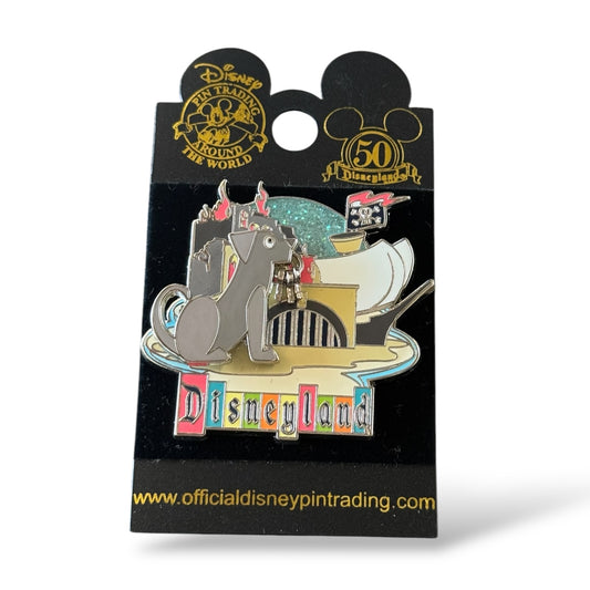 DLR 50th Anniversary Retro Pirates of The Caribbean Pin