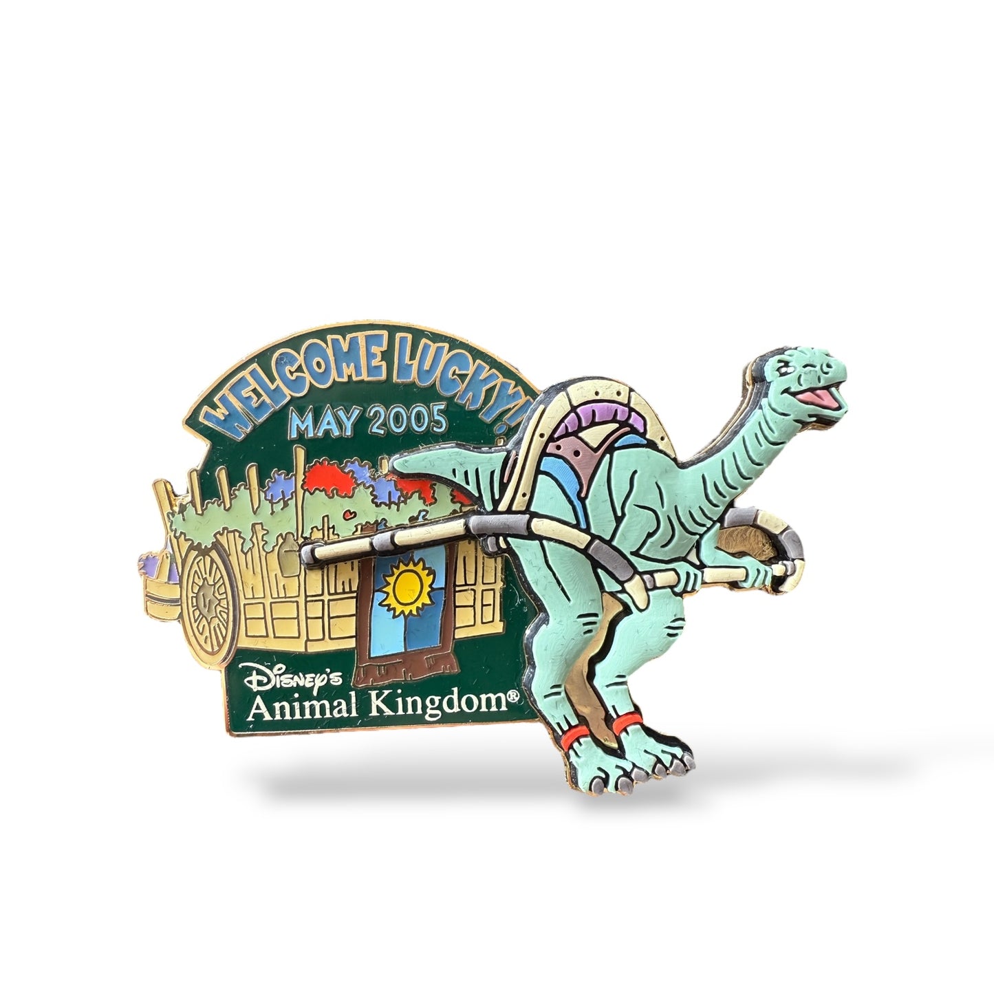 WDW Lucky the Dinosaur May 2005 Pin