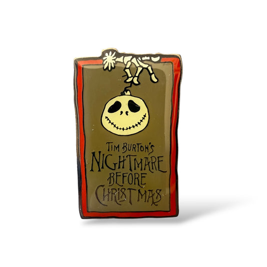 Disney Parks Tim Burton's Nightmare Before Christmas Jack's Ornament Pin