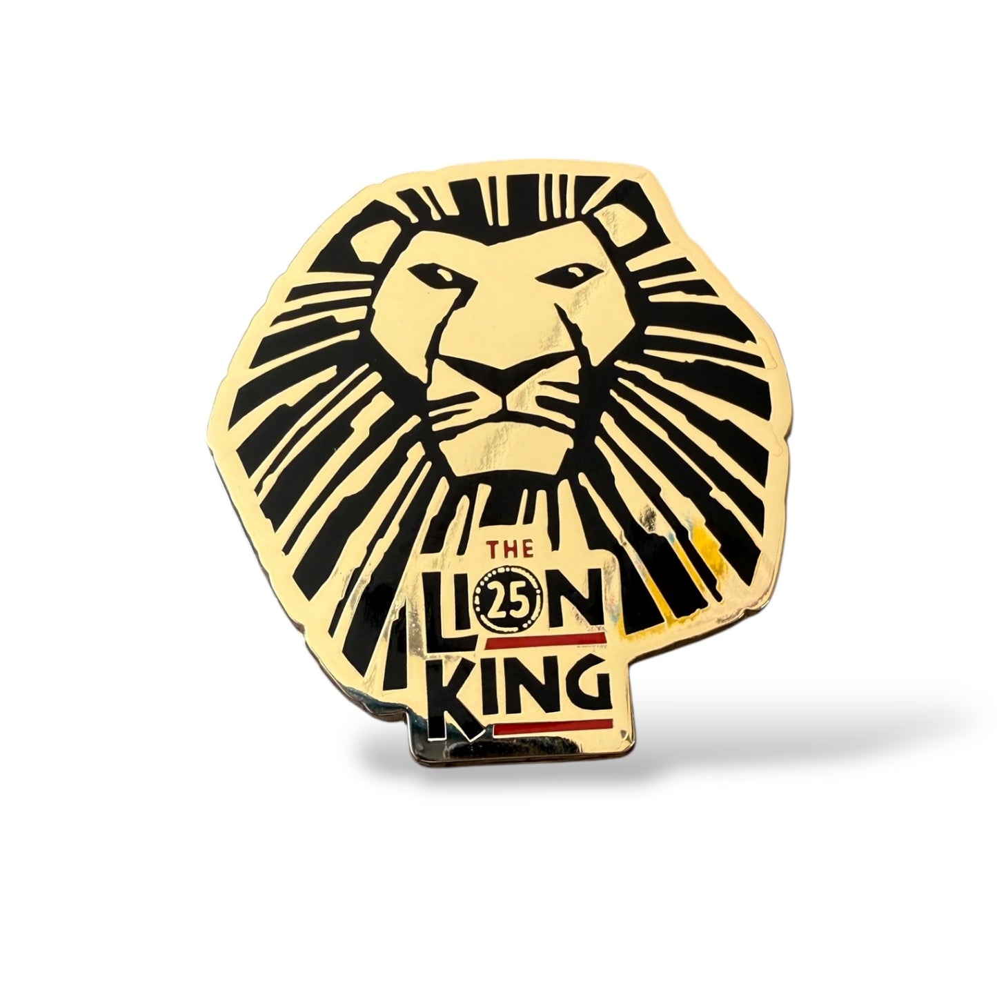 D23 The Lion King on Broadway 25th Anniversary Mufasa Pin
