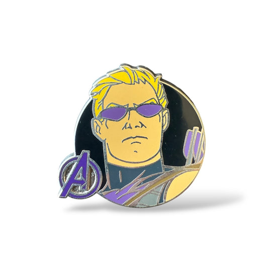 Disney Parks Marvel Avengers Assemble Booster Hawkeye Pin