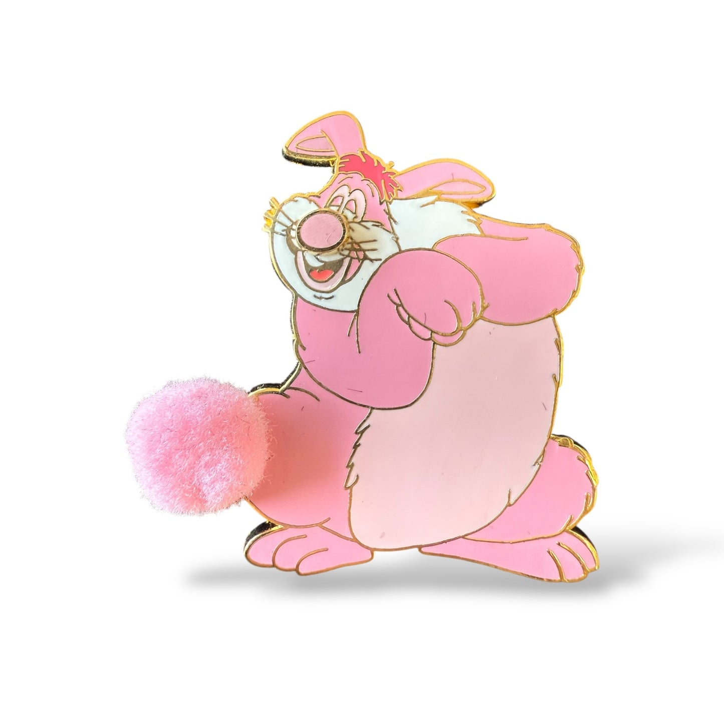 WDW Willie the Giant as a Pink Bunny Rabbit Pom Pom Tail Pin