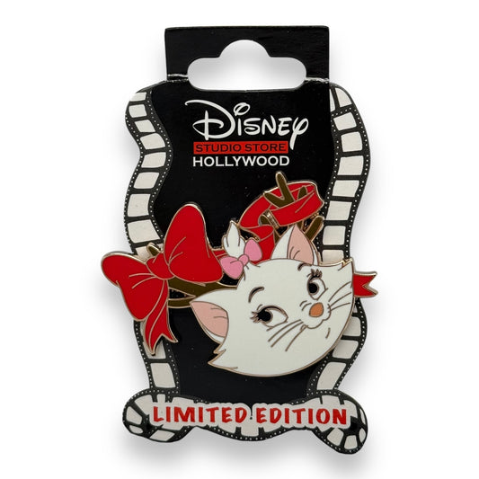 DSSH Holiday Antlers Red Bows Marie Pin