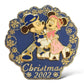 TDR Christmas 2002 Mickey and Minnie Mouse Pin