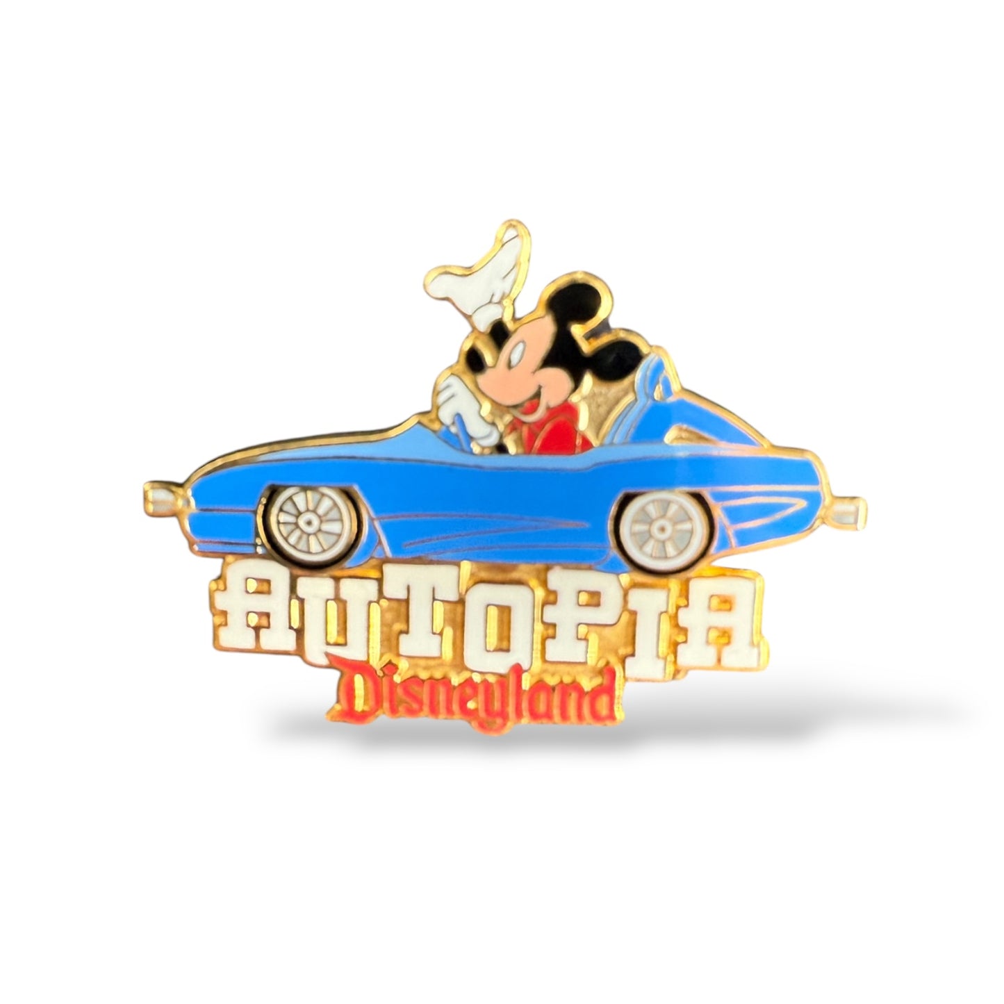 DLR Autopia Mickey Pin