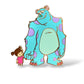 Disney Auctions Monsters Inc. Sulley and Boo Pin