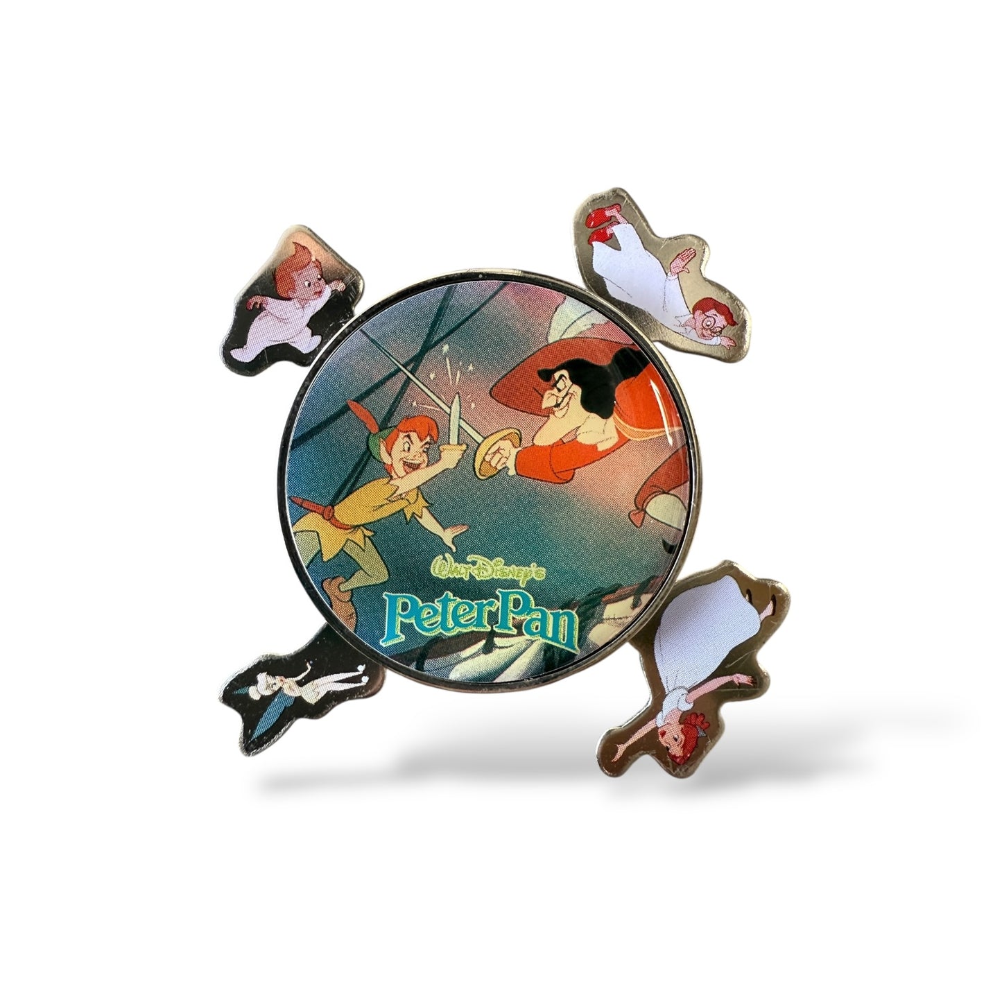 JDS Film Magic Peter Pan Circle Spinner Pin