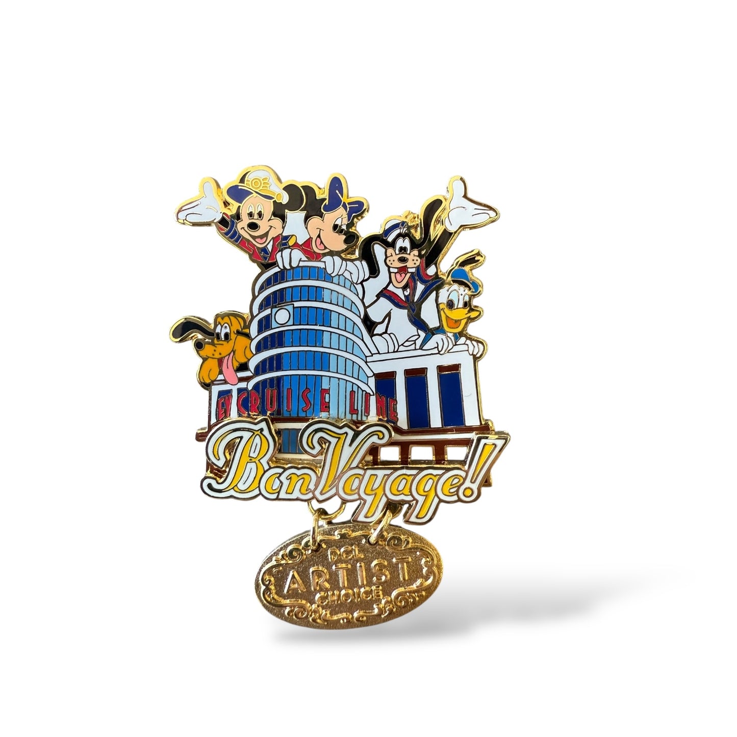 DCL Artist Choice Bon Voyage! FAB 5 Dangle Pin