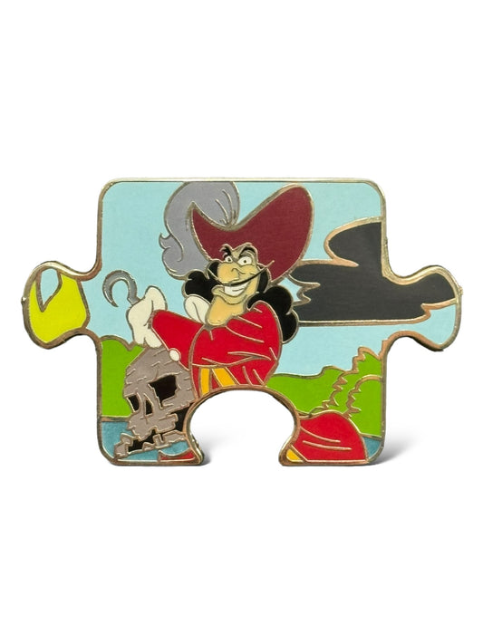 Disney Parks Disney Villains Character Connection Mystery Captain Hook Pin