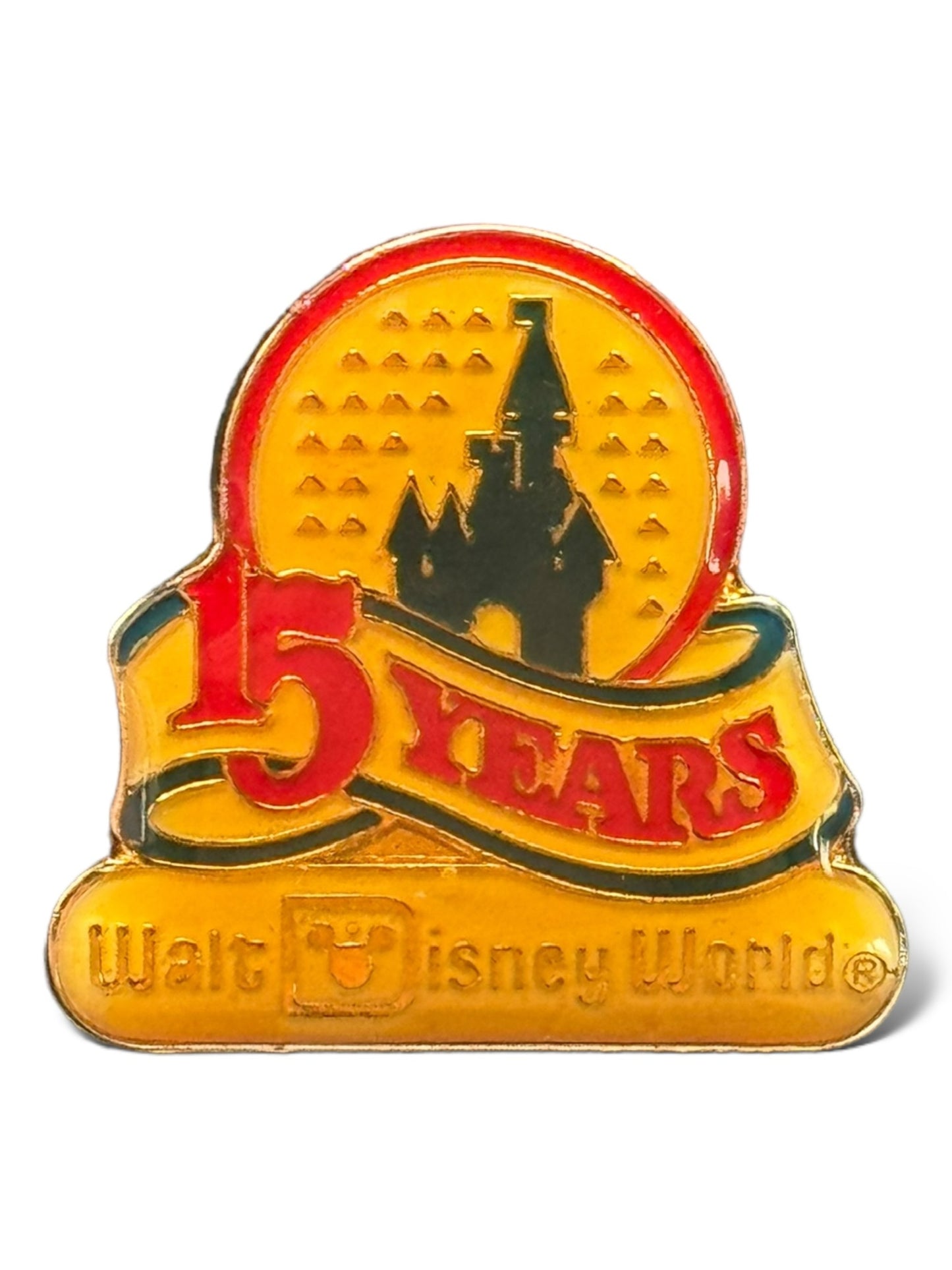 WDW Cinderella Castle 15 Years Pin