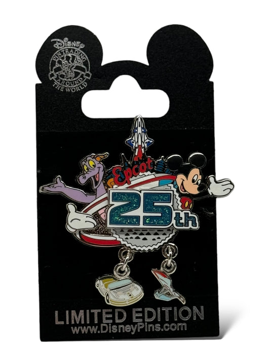 WDW White Glove Epcot 25th Anniversary Pin