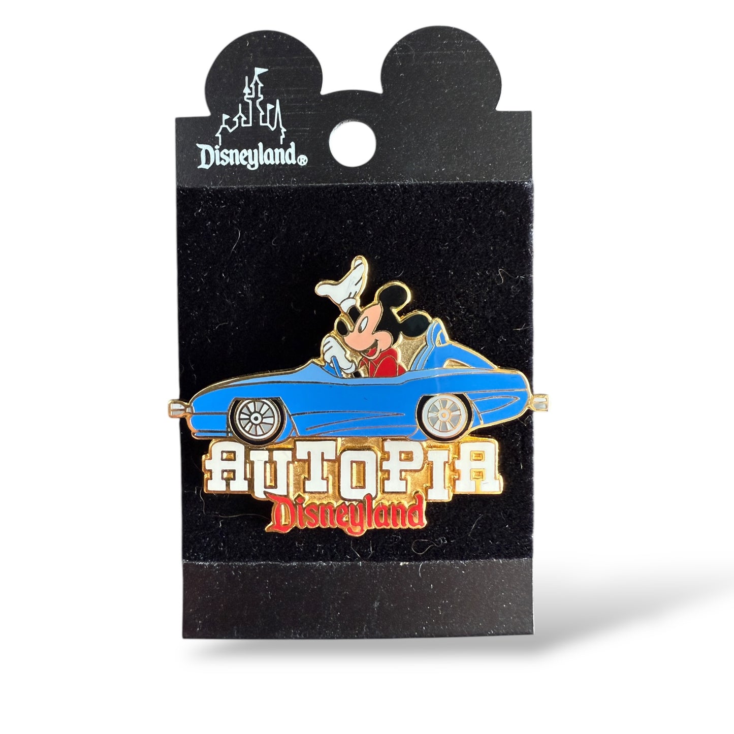 DLR Autopia Mickey Pin
