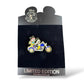 Disney Shopping Mickey, Minnie and Pluto Motorcycle Pin