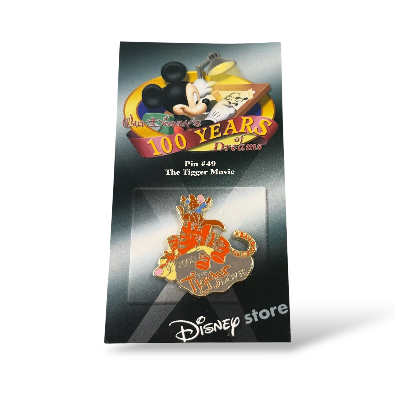 Disney Store 100 Years of Dreams Tigger and Roo The Tigger Movie Pin