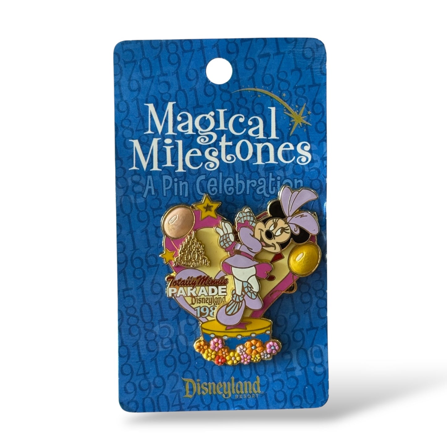 DLR Magical Milestones 1986 Totally Minnie Parade Pin