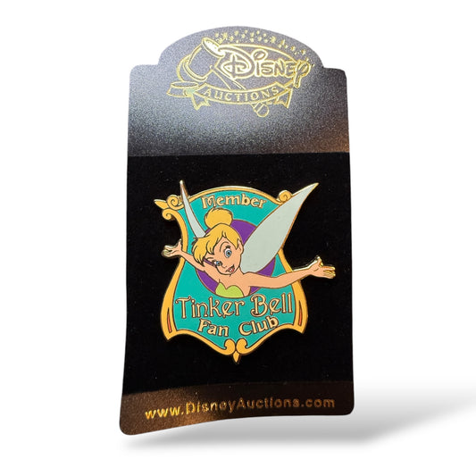 Disney Auctions Fan Club Member Tinker Bell Pin