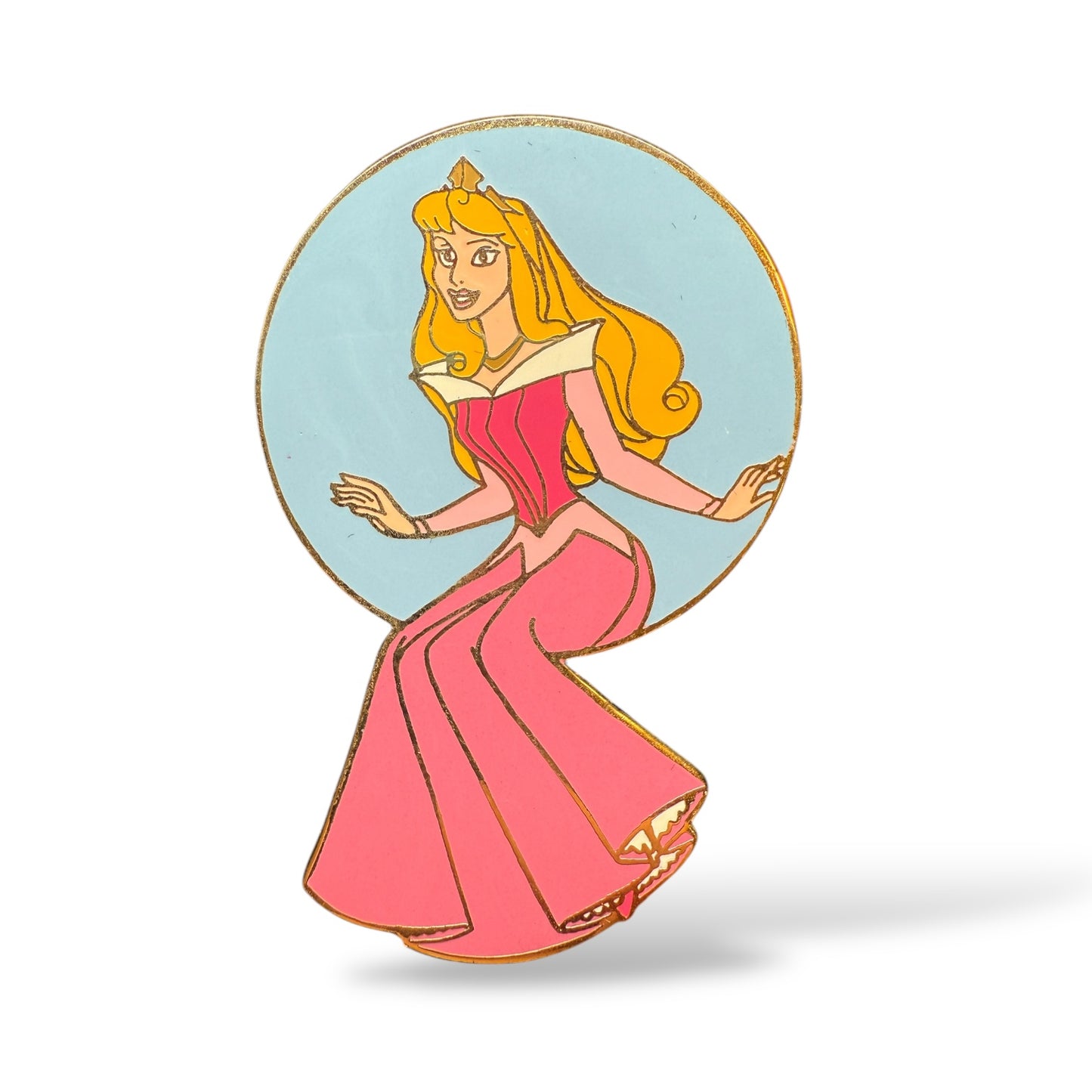 Disney Auctions Blue Circle Princess Aurora Pin