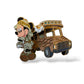WDW Magical World of Transportation Minnie Mouse Kilimanjaro Safaris Expedition Vehicle Pin