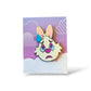 Disney Parks Emoji Blitz White Rabbit Nervous Pin