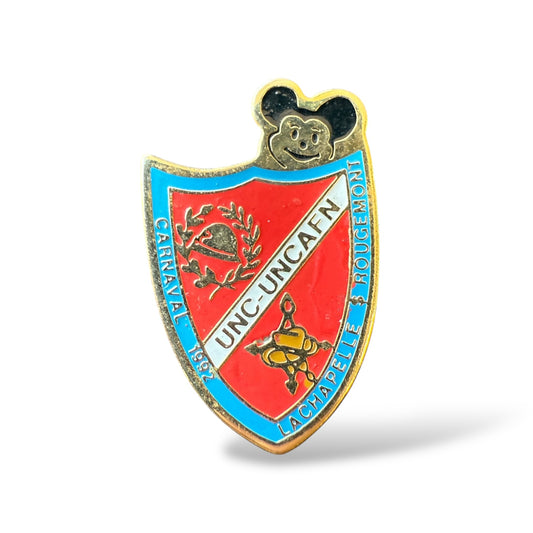 UNCAFN Carnaval Mickey Shield Pin