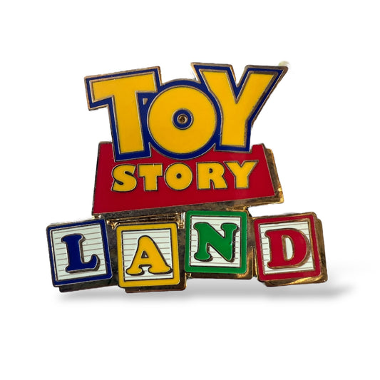 Loungefly Toy Story Land Grand Opening Logo Pin