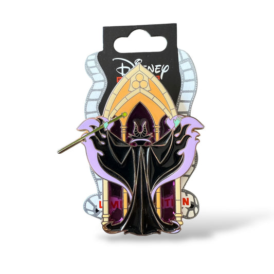 DSSH Villain Stained Glass Window Maleficent Pin