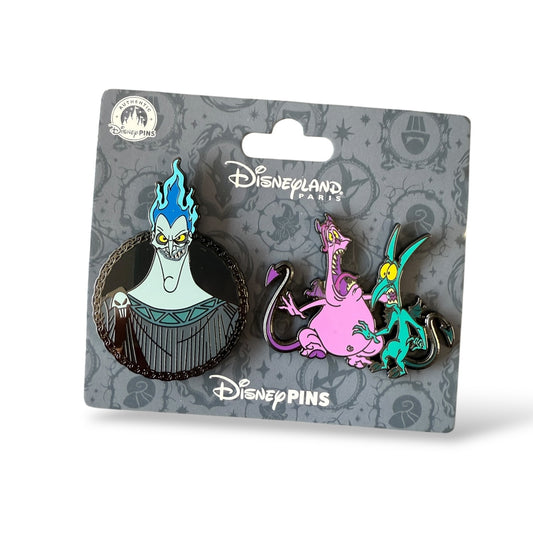 DLRP Villains and Sidekicks Hercules Pin Set