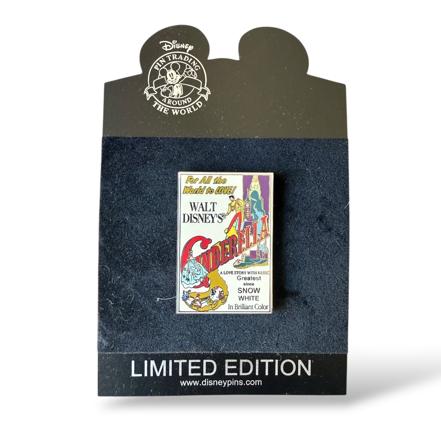 Disney Shopping Cinderella Poster Pin