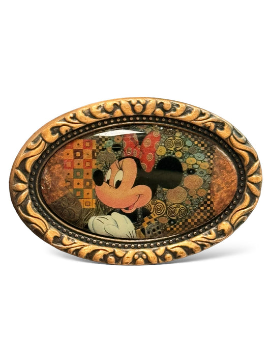 TDR Masterpiece Framed Art Minnie Mouse in Klimt Pin