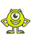 Japan Sega Monsters Inc Mike Pin