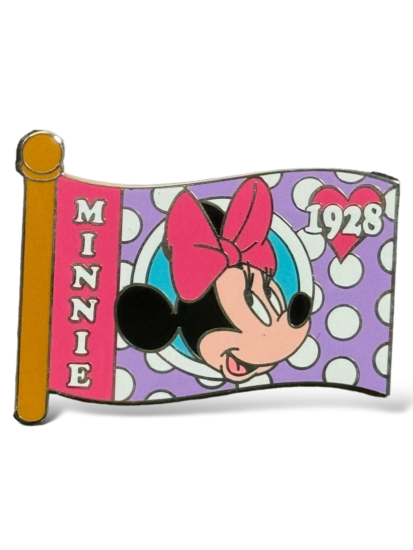 WDW Character Flags Mystery Minnie Pin