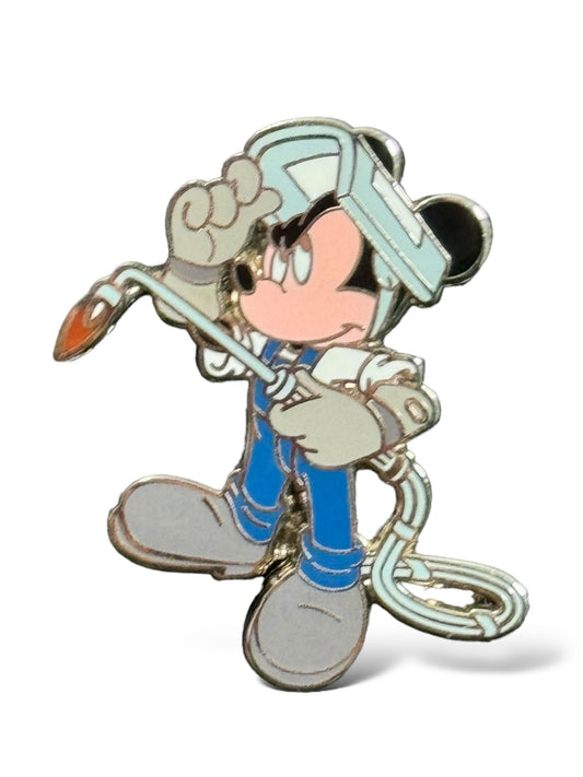 Disney Parks Mickey Mouse Professions Mystery Welder Pin