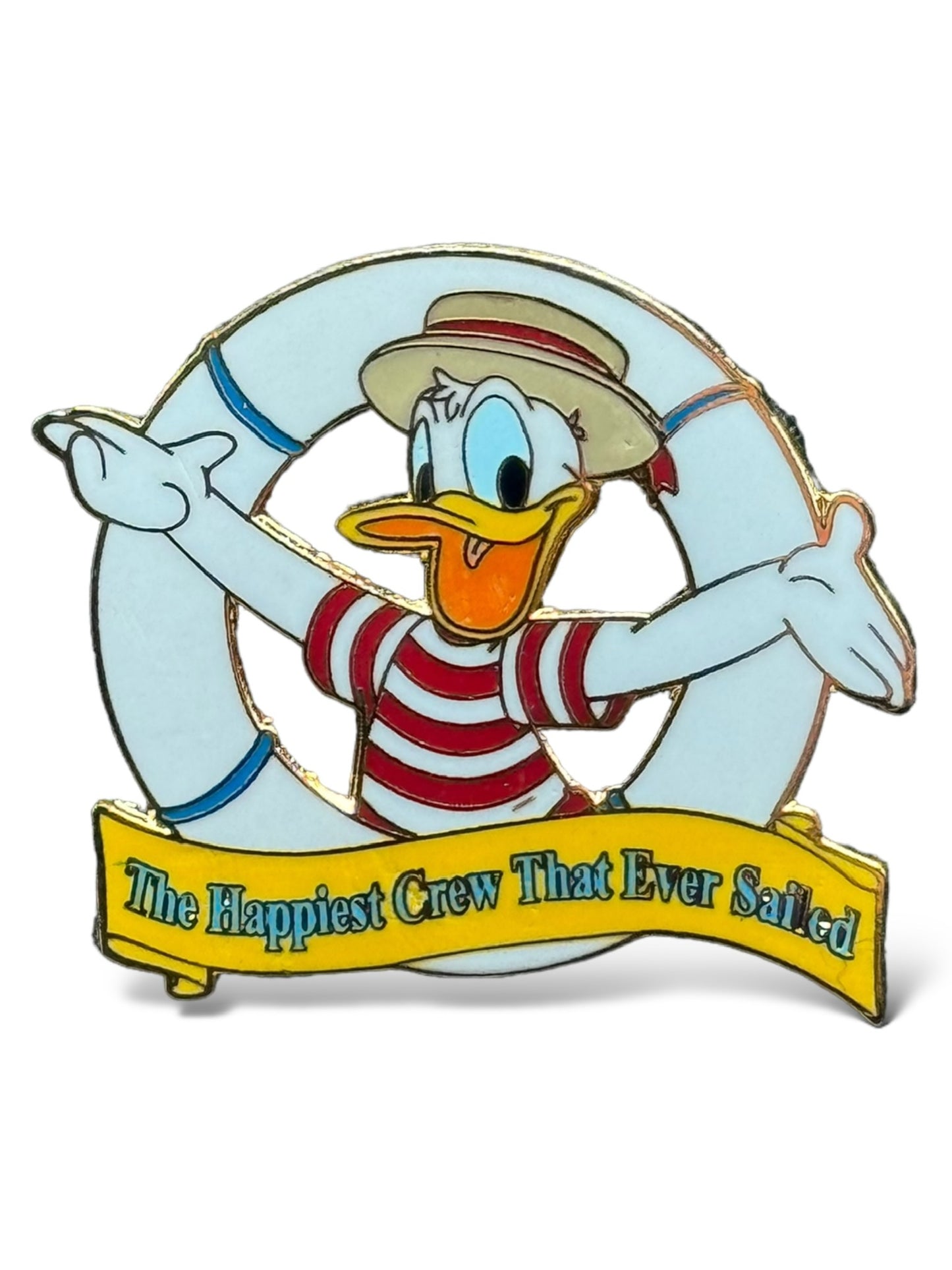 DEC Happiest Crew That Ever Sailed Donald Pin