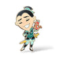 DSSH Cuties Mulan Ping Pin