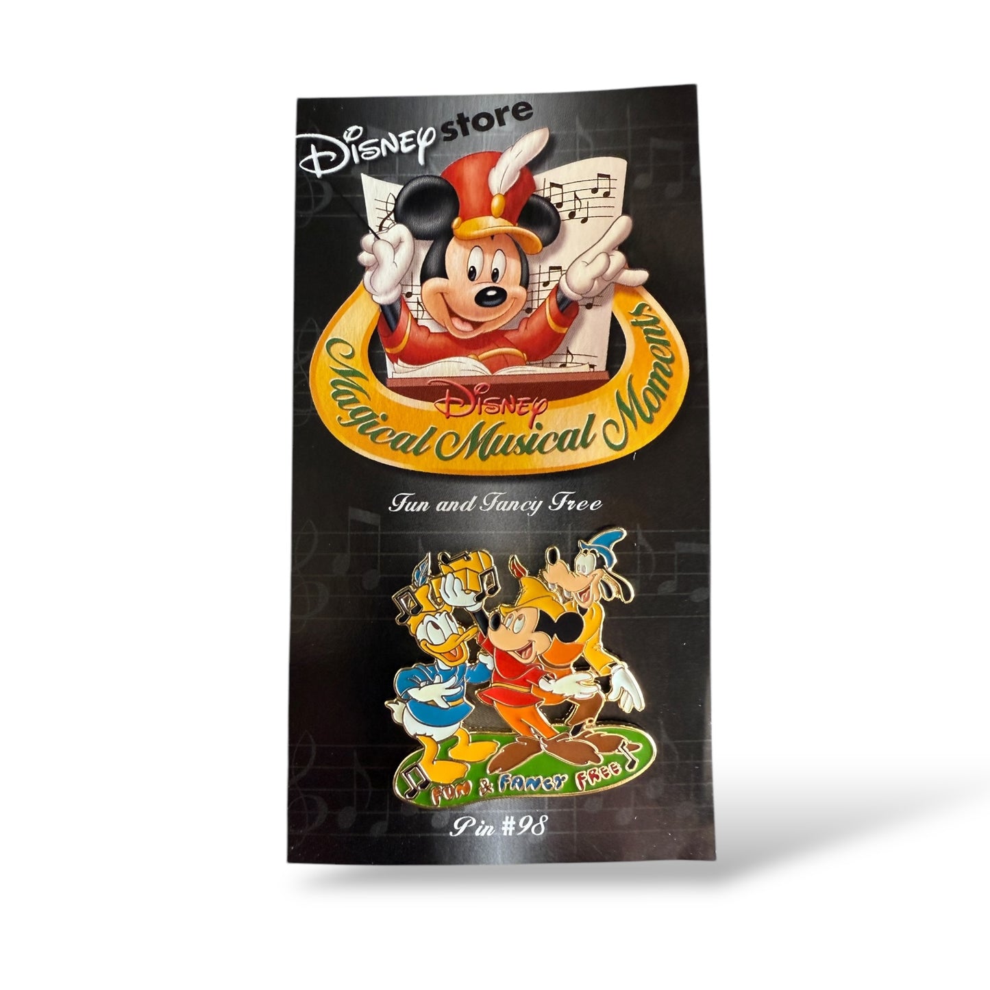 Disney Store Magical Musical Moments Fun and Fancy Free Pin