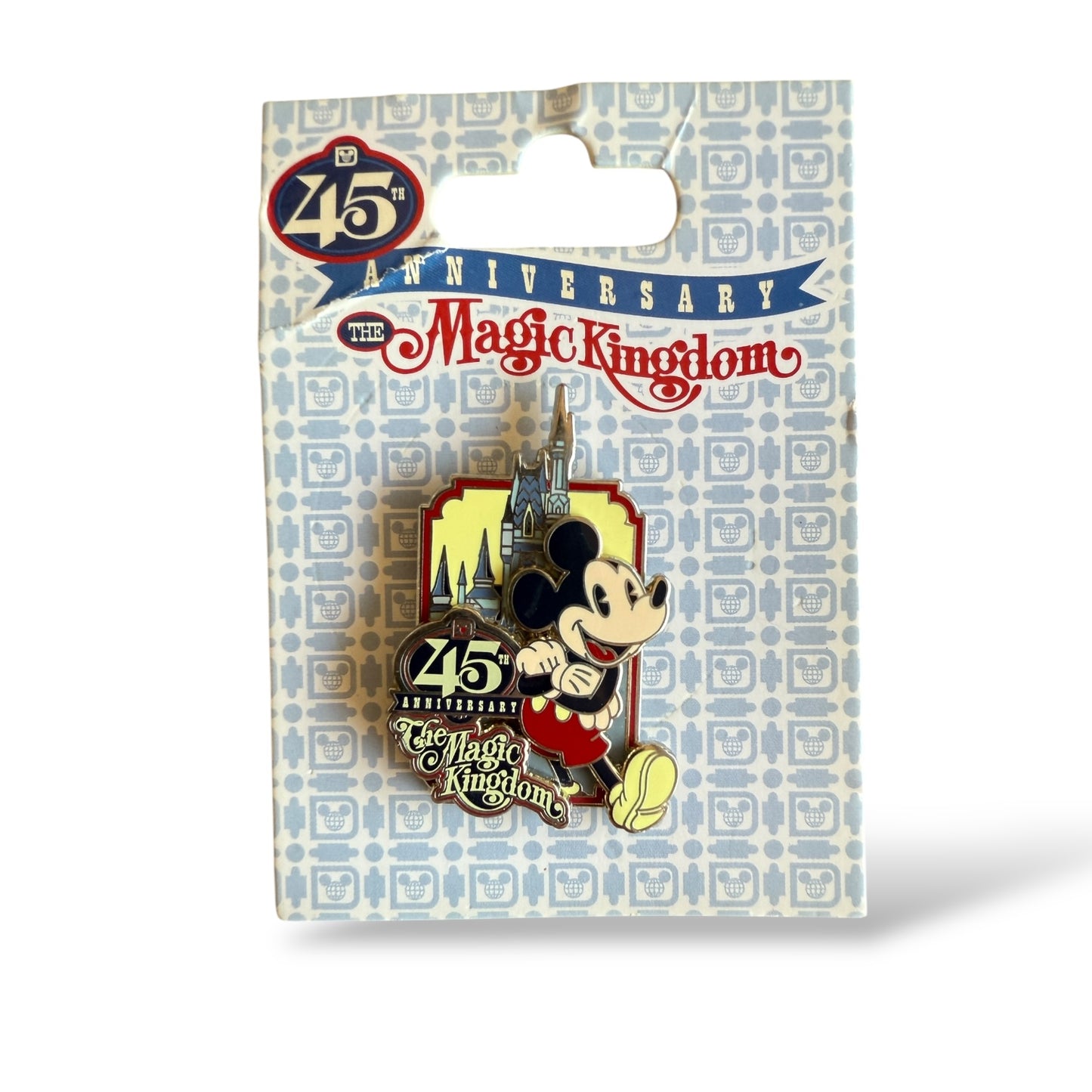 WDW 45th Anniversary The Magic Kingdom Logo Pin