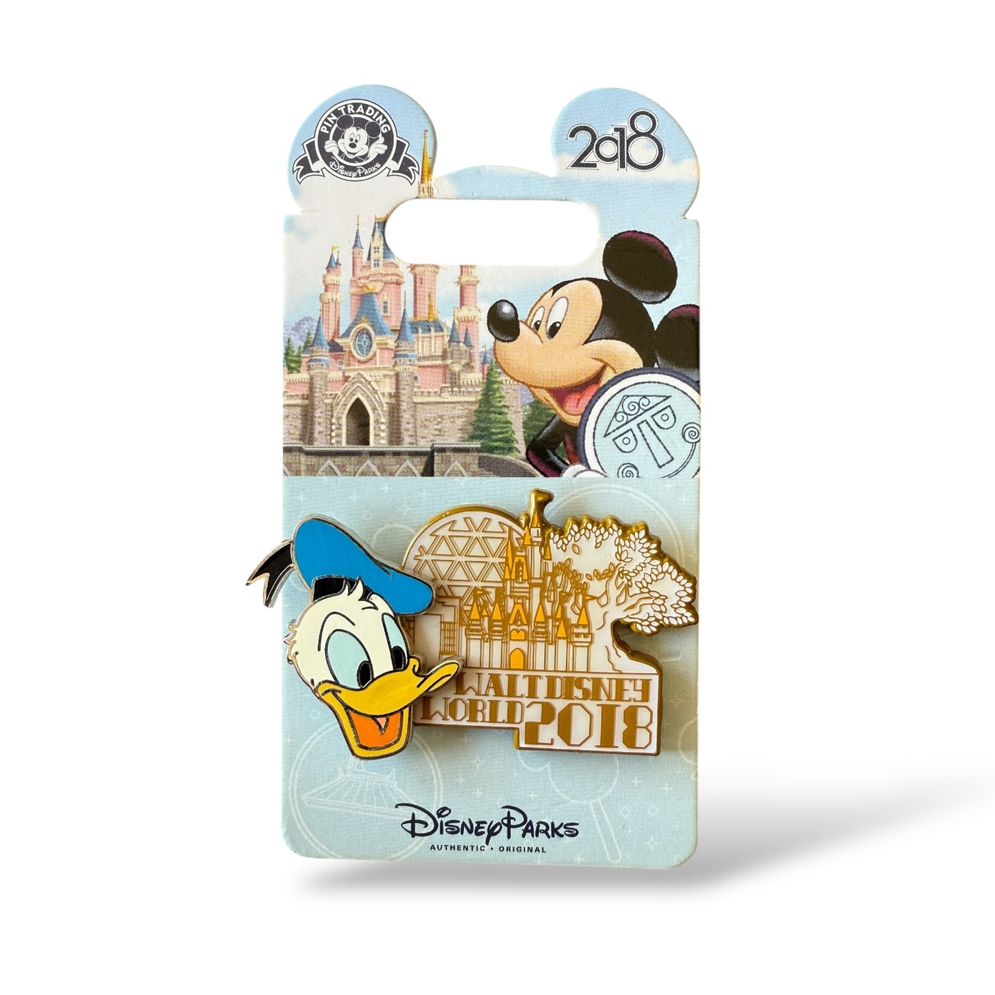 WDW 2018 Dated Collection Donald Duck Pin