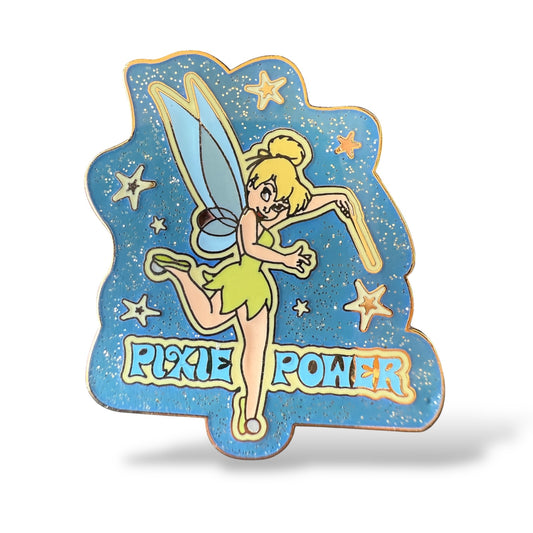 *Damaged* Disney Parks Sparkle Power Core Pixie Power Pin