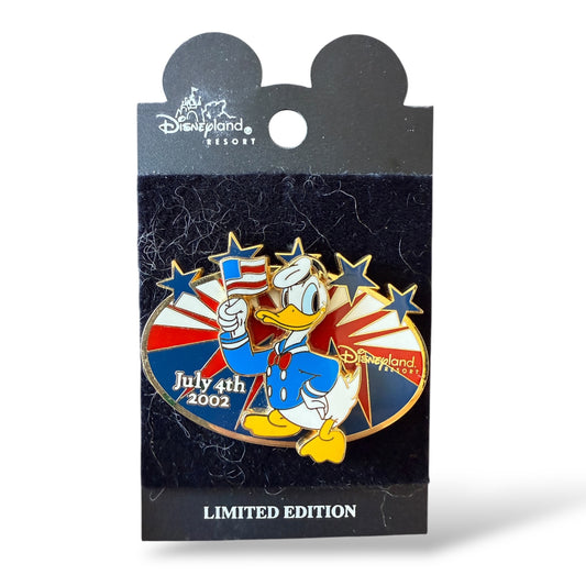DLR Donald July 4th 2002 Pin