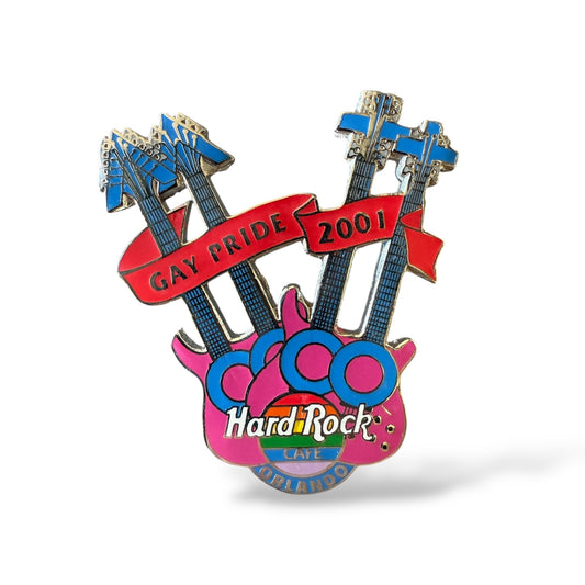 Orlando Hard Rock Cafe Gay Pride 2001 Pin