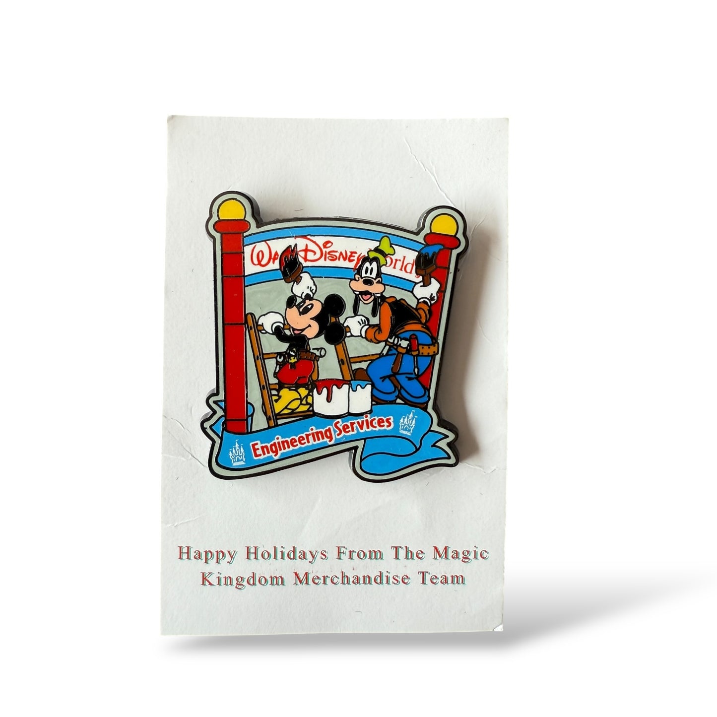 DEC Happy Holidays 2003 Engineering Services Pin