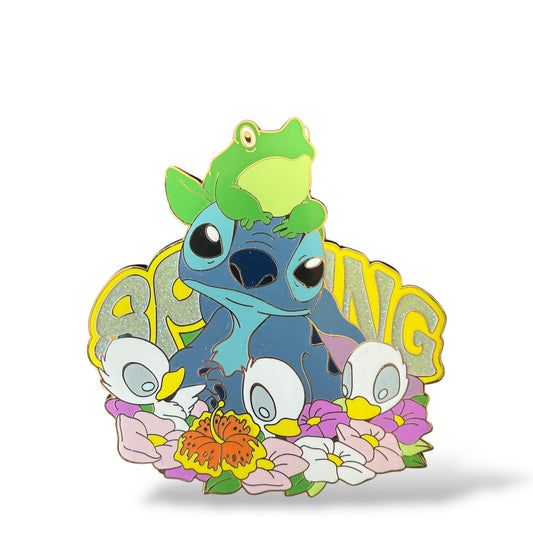 Disney Shopping Spring Sparkle Series Stitch Pin