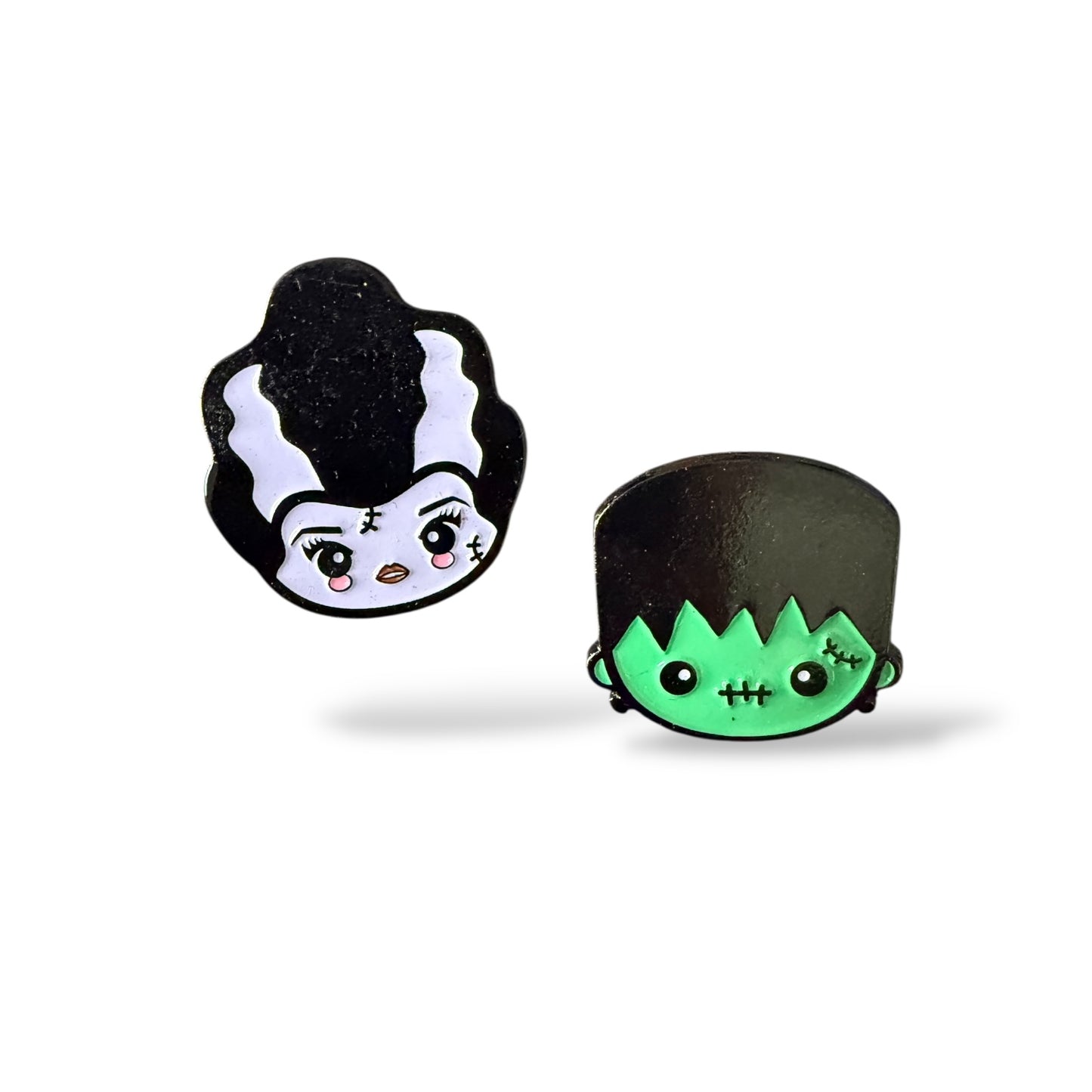 Em & Sprout Frankenstein and Bride 2 Pin Set