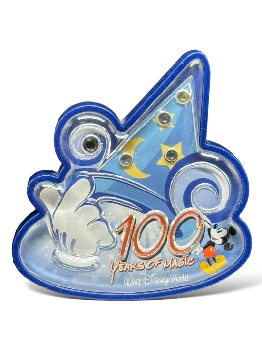 WDW Magical Moments 100 Years Light Up Disney MGM Studios Pin