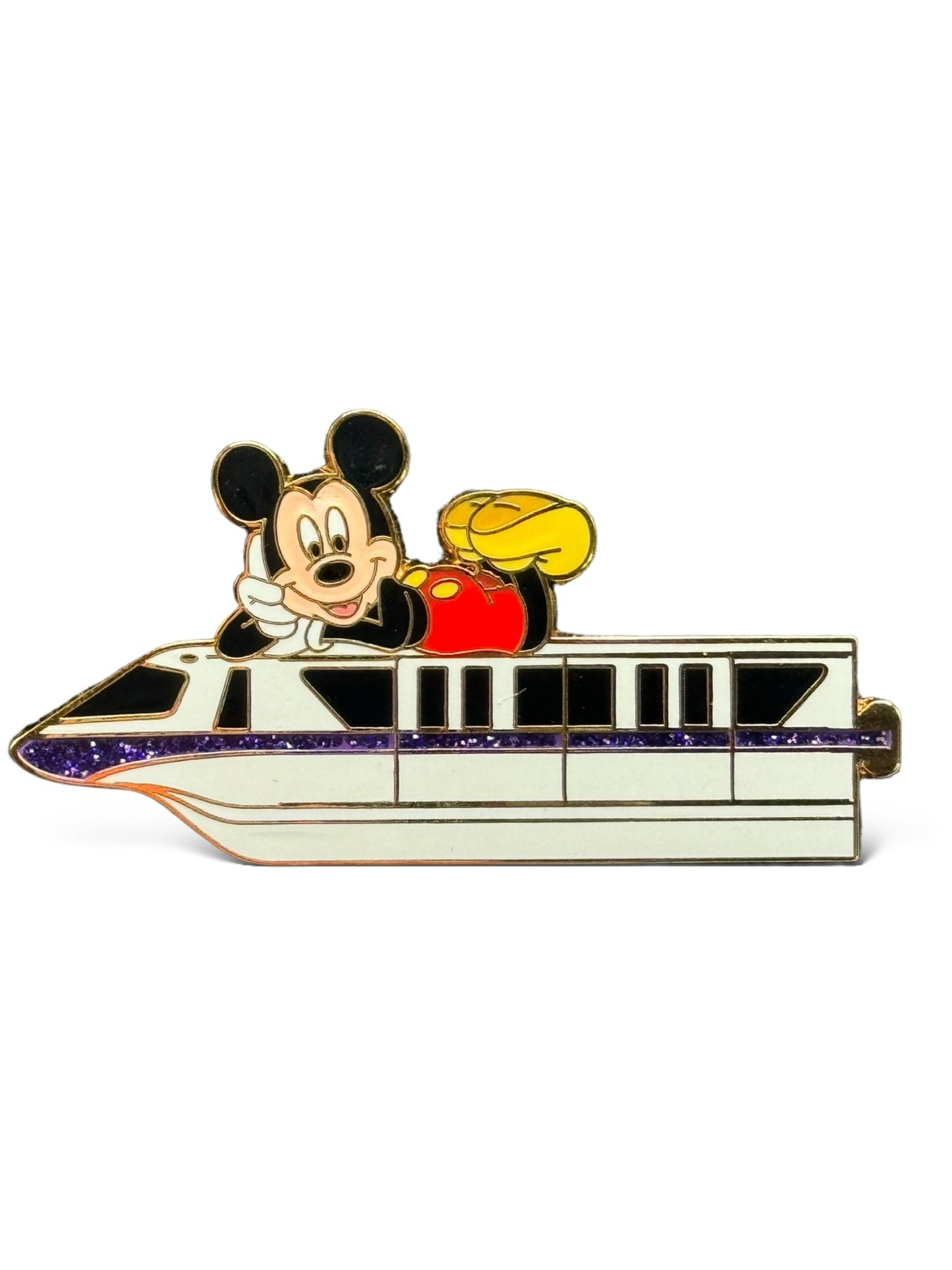 WDW Gold Card Collection Monorail Mickey Pin