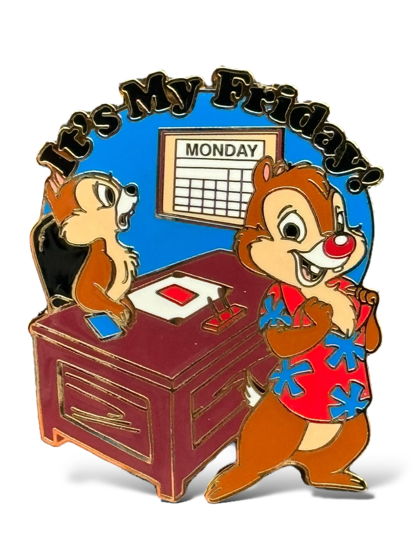 DEC It's My Friday Chip & Dale Pin