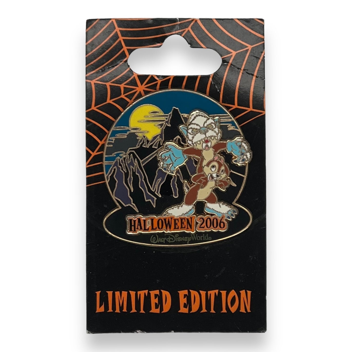 WDW Haunted Parks 2006 Chip and Dale & Expedition Everest Pin